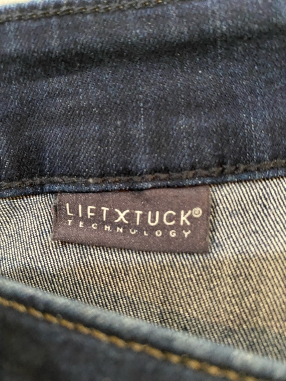 NYDJ Dark Blue Wide Leg Jeans - Picture 5 of 5